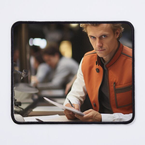 Item preview, Zero-G Actuarial Scientist - Astro-Insurance Evaluator designed and sold by TheBrainArt.