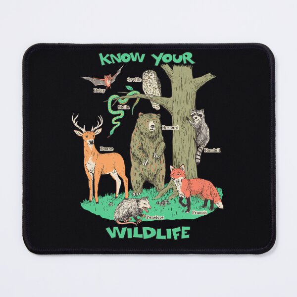 Item preview, Know Your Wildlife  	 designed and sold by tmppvqqzm99.