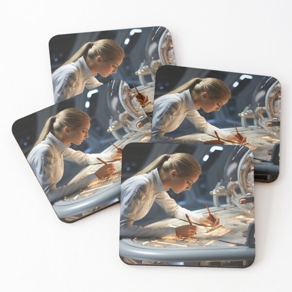 Item preview, Zero-G Actuarial Scientist - Zero-Gravity Financial Modeler designed and sold by TheBrainArt.