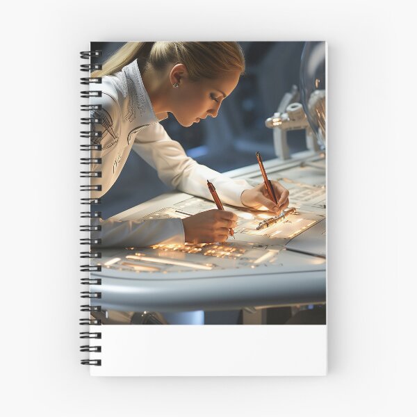 Item preview, Zero-G Actuarial Scientist - Zero-Gravity Financial Modeler designed and sold by TheBrainArt.