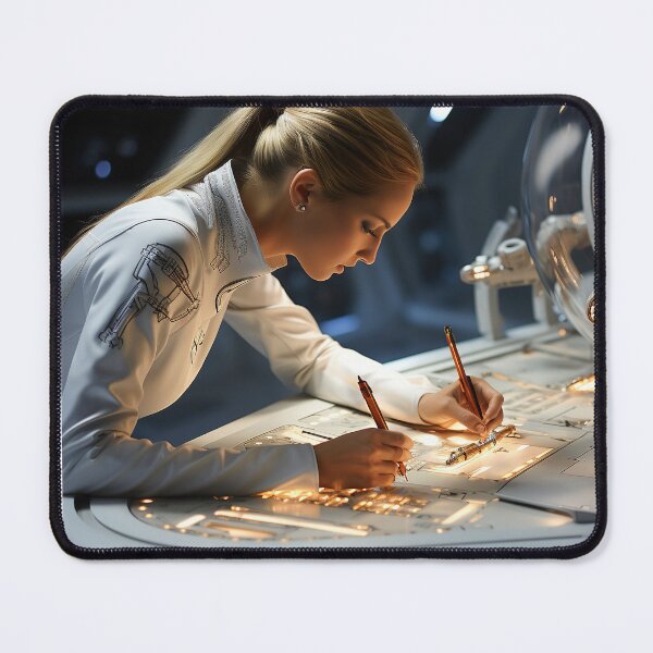 Item preview, Zero-G Actuarial Scientist - Zero-Gravity Financial Modeler designed and sold by TheBrainArt.