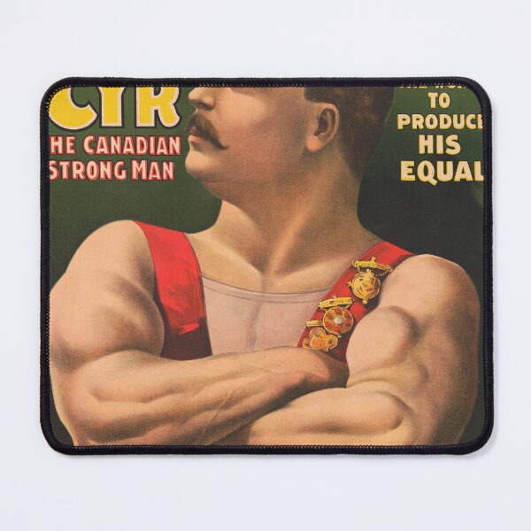 Item preview, STK501873A-Vintage circus poster of a strongman. designed and sold by StocktrekImages.