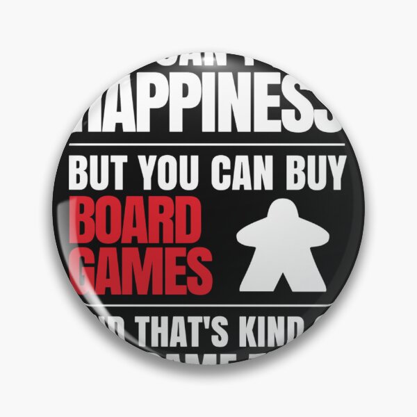 Item preview, You can't buy happiness but you can buy board games Fitted V-Neck designed and sold by JAMESSIMER.