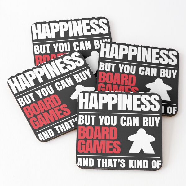 Item preview, You can't buy happiness but you can buy board games Fitted V-Neck designed and sold by JAMESSIMER.