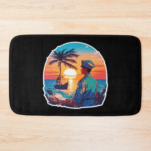 Item preview, Dreaming About a Beach Day - Sunset Over the Ocean designed and sold by Ridiculam Toga.