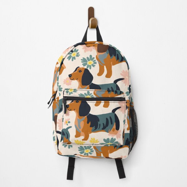 Item preview, Floral Whimsy's Dachshund designed and sold by furrypixels.