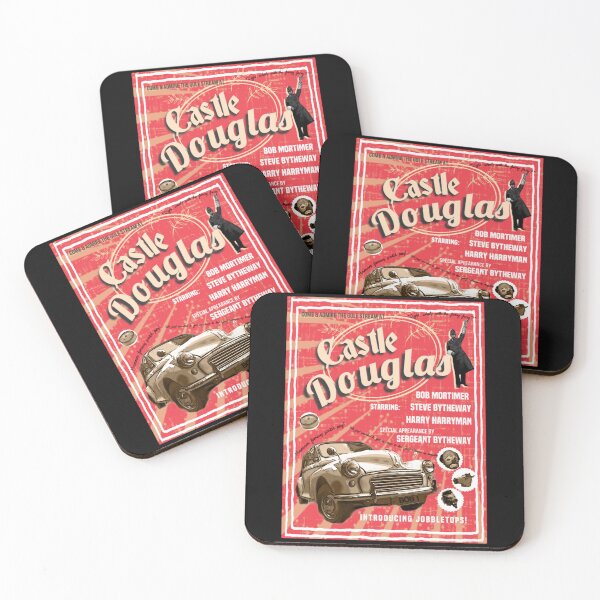 Item preview, Castle Douglas poster red   designed and sold by WILLIAMENDALL.