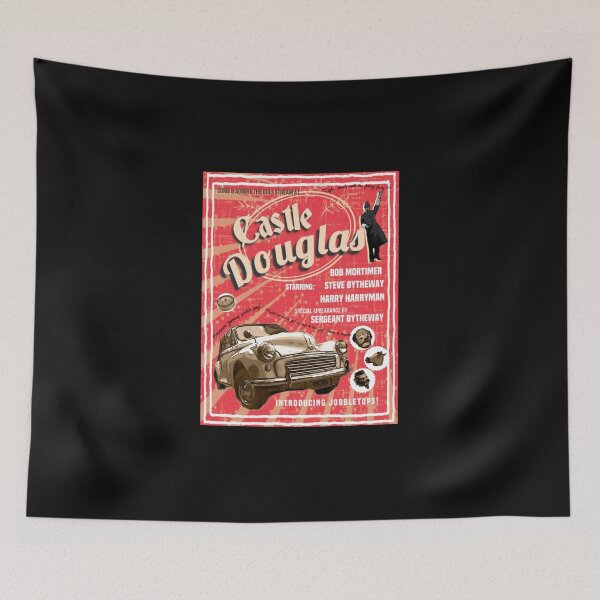 Item preview, Castle Douglas poster red   designed and sold by WILLIAMENDALL.