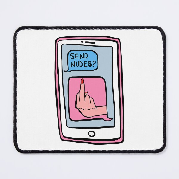 Item preview, Send Nudes - NO! designed and sold by robinhallu.