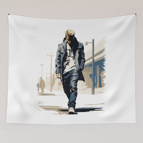 Item preview,  Man in the Streets: Navigating Urban Realities designed and sold by DarcoDesigns.