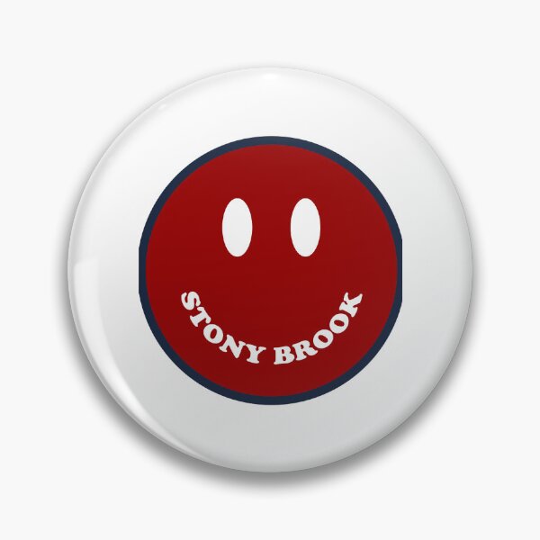 Item preview, Stony Brook University Smiley - Red and Blue designed and sold by mali-kaurias.