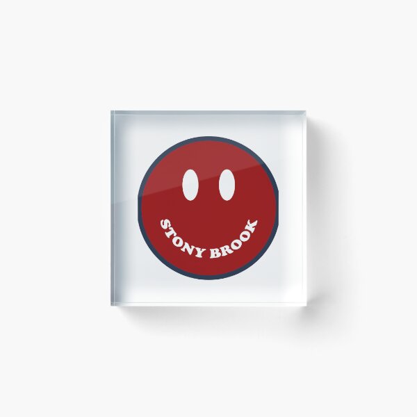 Item preview, Stony Brook University Smiley - Red and Blue designed and sold by mali-kaurias.