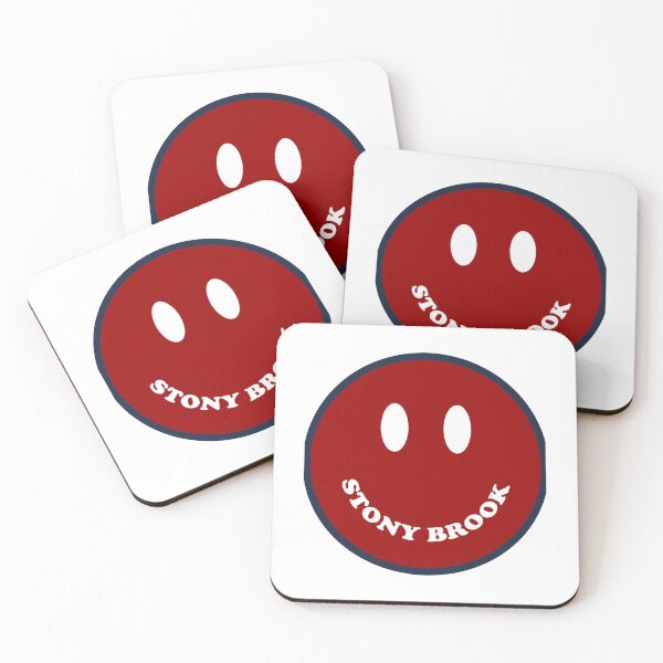 Item preview, Stony Brook University Smiley - Red and Blue designed and sold by mali-kaurias.
