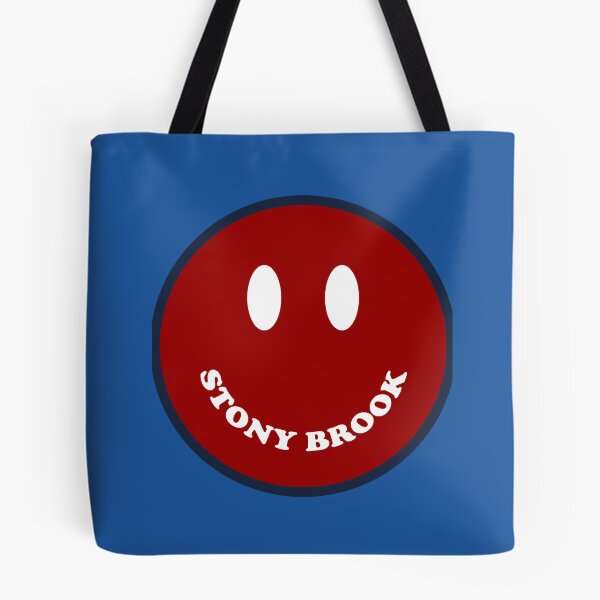 Item preview, Stony Brook University Smiley - Red and Blue designed and sold by mali-kaurias.