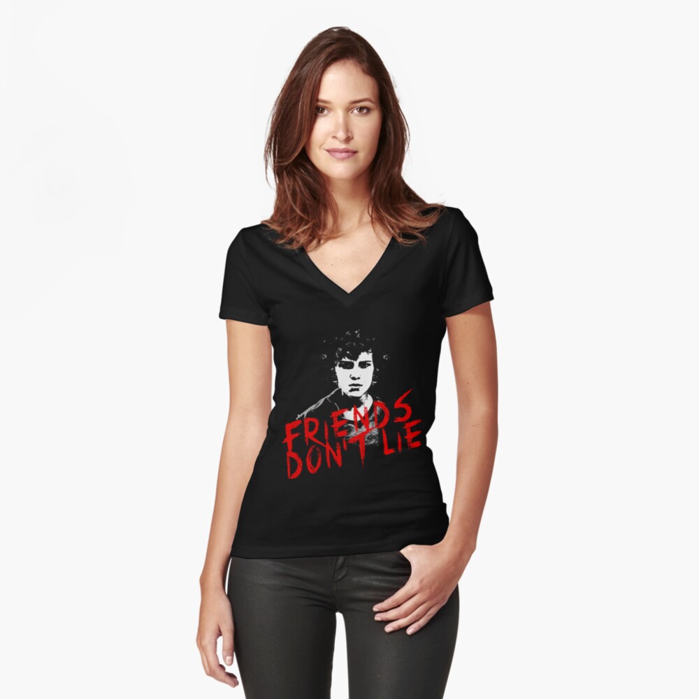 Item preview, Fitted V-Neck T-Shirt designed and sold by itsitasil.