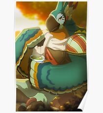 Póster Zelda: Aliento de lo salvaje - Kass