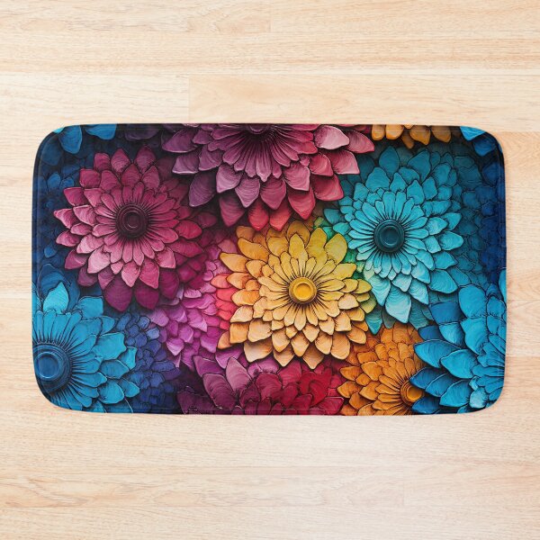 Item preview, Embossed Colorful Floral designed and sold by MapleTArts.