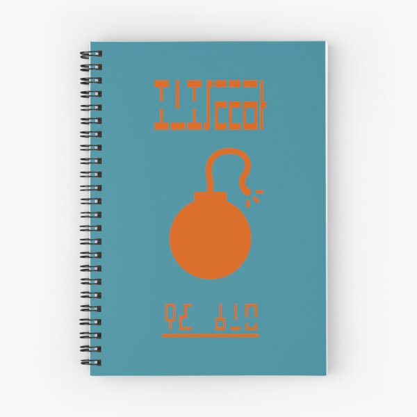 Item preview, Bomber_s Notebook designed and sold by CardozaMallor.
