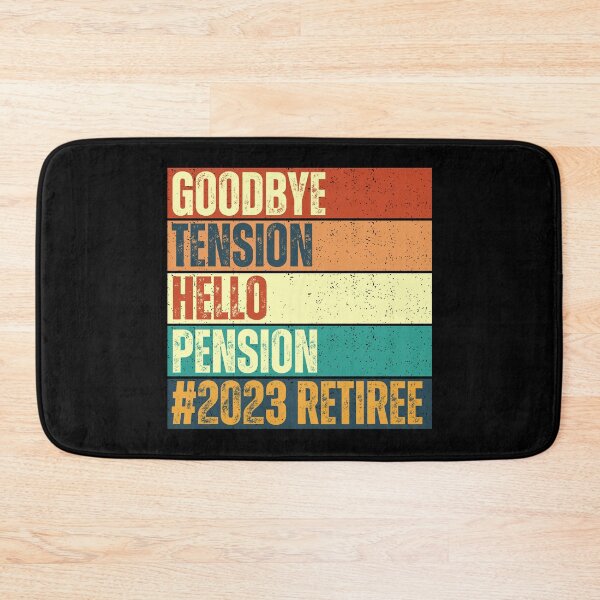 Item preview, Retirement, Goodbye Tension Hello Pension  designed and sold by MichelleCreative.