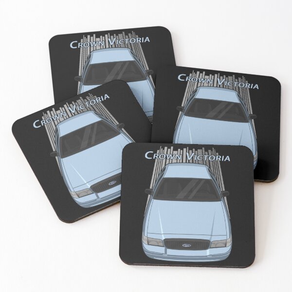 Item preview, Ford Crown Victoria Police Interceptor - Light Ice Blue designed and sold by elyza-mabe.
