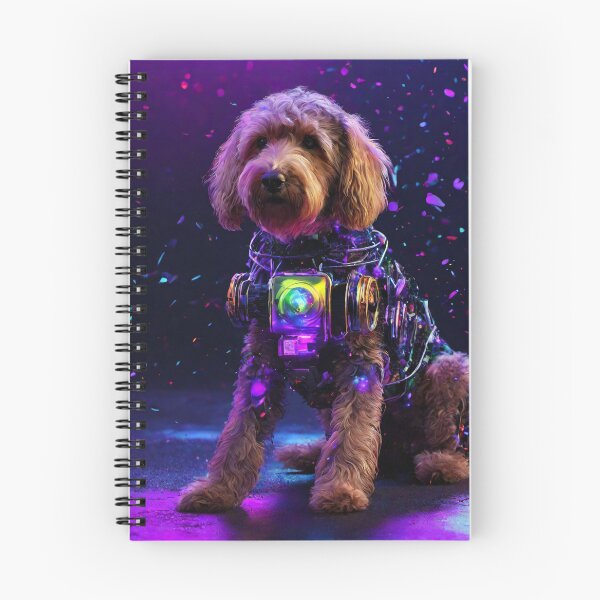 Item preview, Labradoodle Robot designed and sold by BellaRosie Emporium.