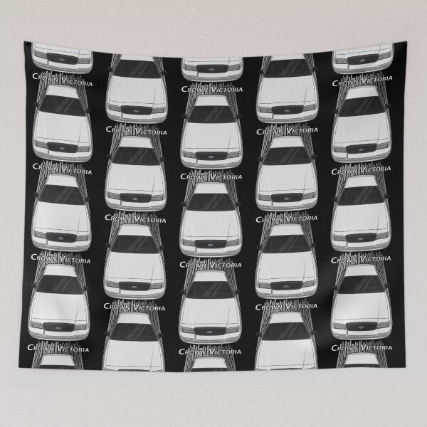 Item preview, Ford Crown Victoria Police Interceptor - White designed and sold by elyza-mabe.