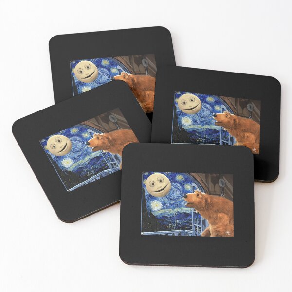 Item preview, Bear in the big blue house with Starry night  	 designed and sold by nccopkdv35.