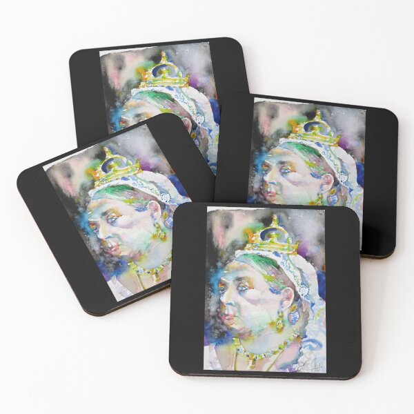 Item preview, QUEEN VICTORIA - watercolor portrait designed and sold by elyza-mabe.
