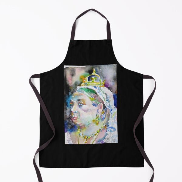 Item preview, QUEEN VICTORIA - watercolor portrait designed and sold by elyza-mabe.