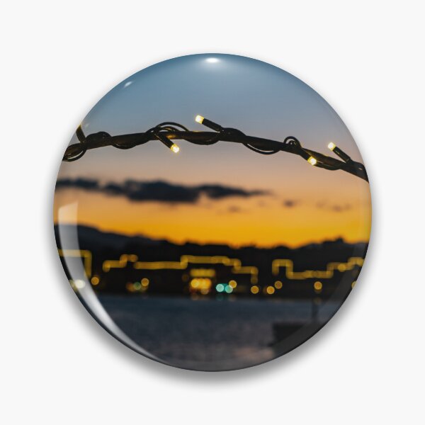 Item preview, Chania Harbor Christmas Lights designed and sold by natejordanphoto.