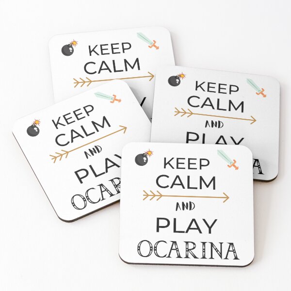 Item preview, Keep Calm and Play OCARINA designed and sold by CardozaMallor.