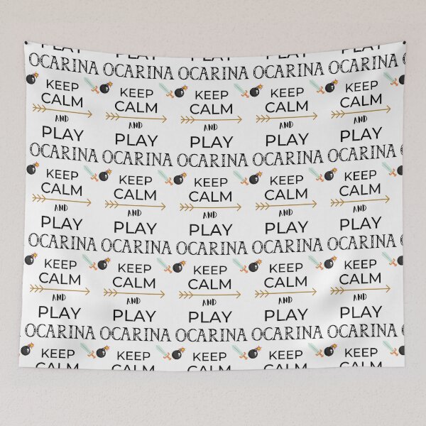 Item preview, Keep Calm and Play OCARINA designed and sold by CardozaMallor.