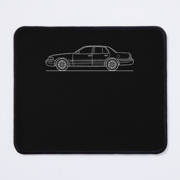Item preview, Ford Crown Victoria Police Interceptor Blueprint - Side View designed and sold by elyza-mabe.