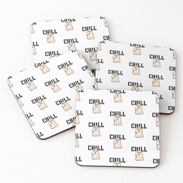 Item preview, Chill Ghost with Coffee designed and sold by mkzmerch.