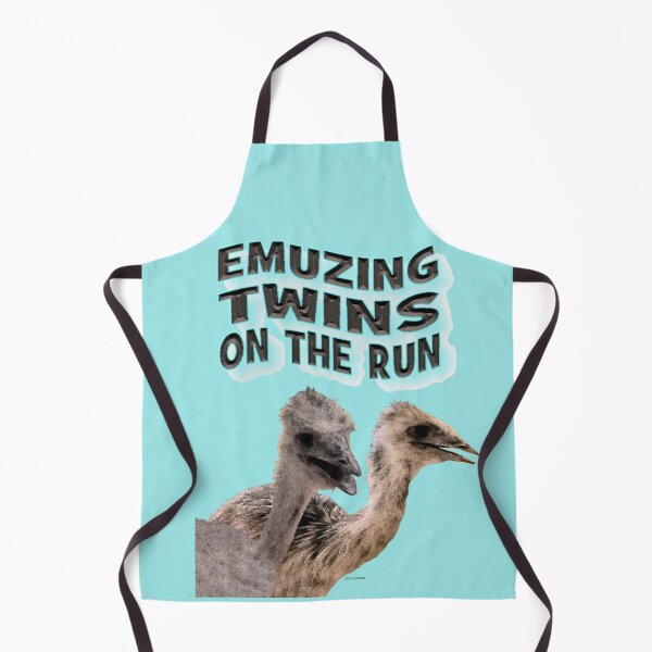 Item preview, EMUzing Twins on the Run designed and sold by kristalcurt.