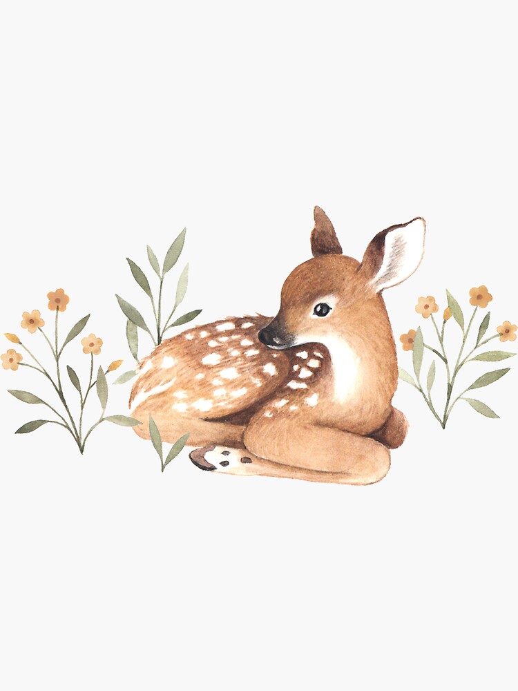 Meadow and Fawn by NinaStajner