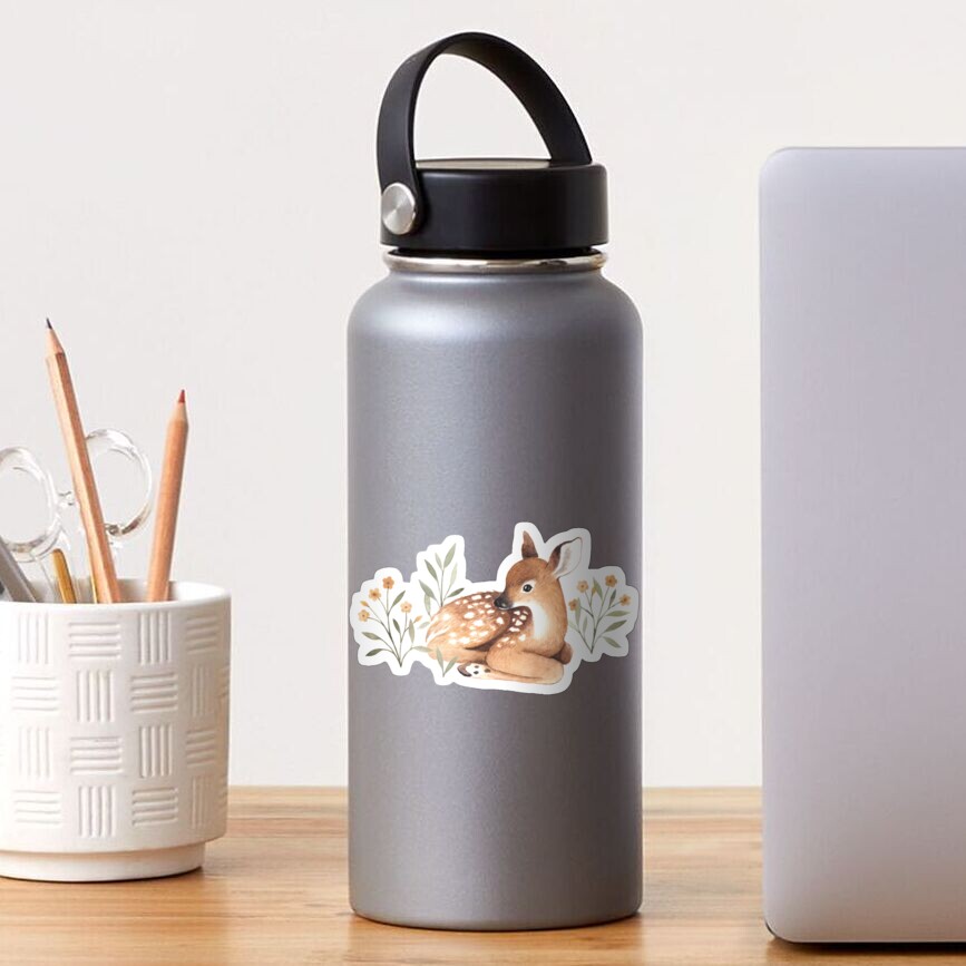 Meadow and Fawn Sticker