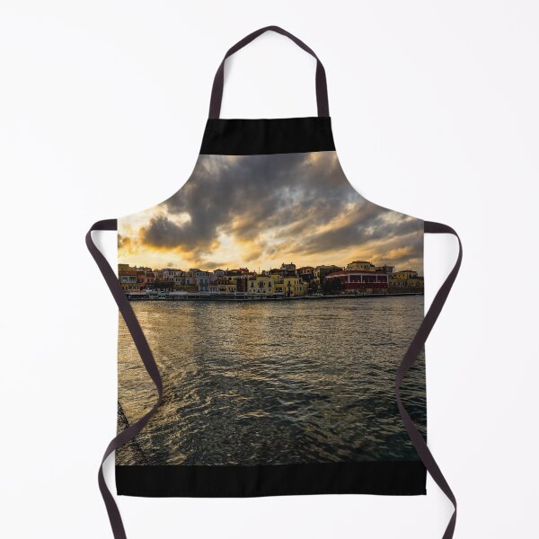 Item preview, Chania Harbor Sunset designed and sold by natejordanphoto.