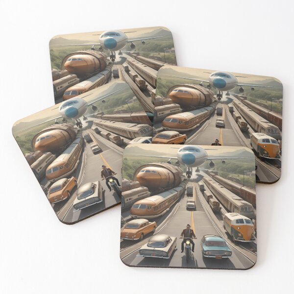 Item preview, Peak Hours - Futuristic Landscape designed and sold by DevemDavam.