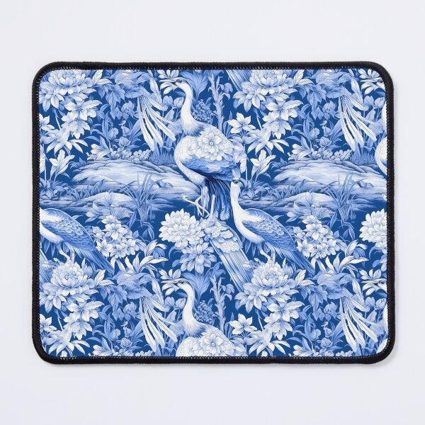 Item preview, Blue and White Chinoiserie designed and sold by YourPattern.