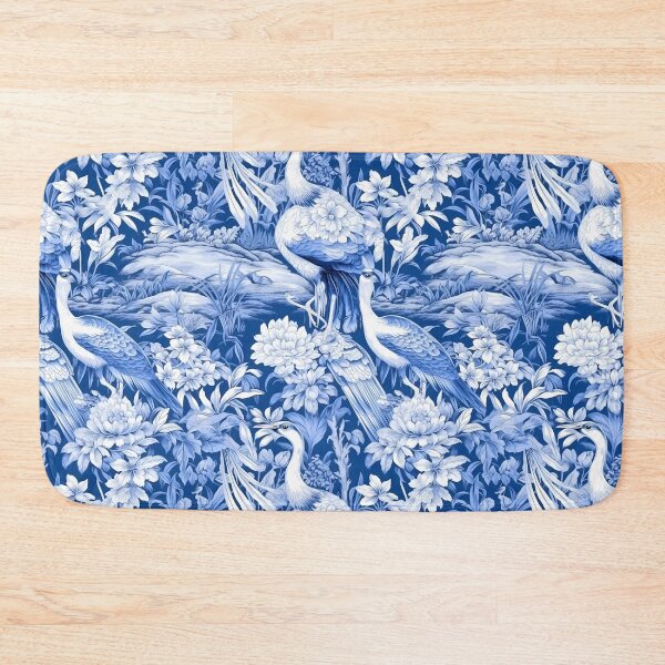 Item preview, Blue and White Chinoiserie designed and sold by YourPattern.
