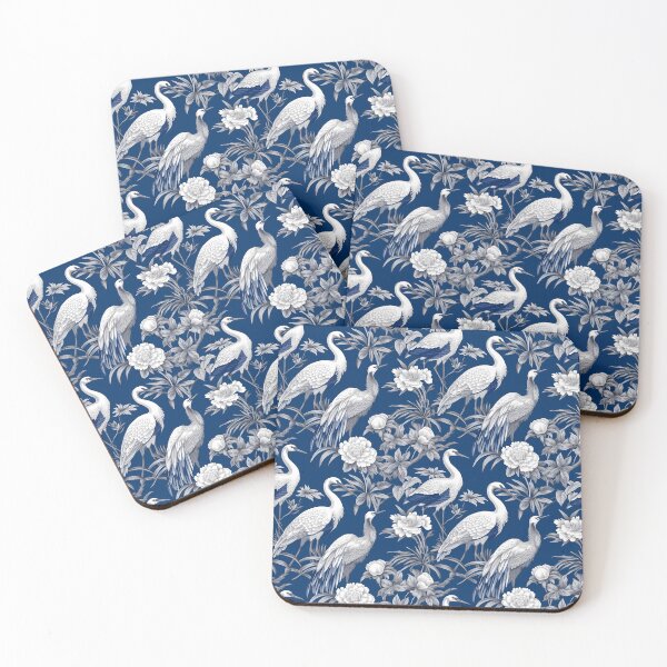Item preview, Blue and White Chinoiserie designed and sold by YourPattern.