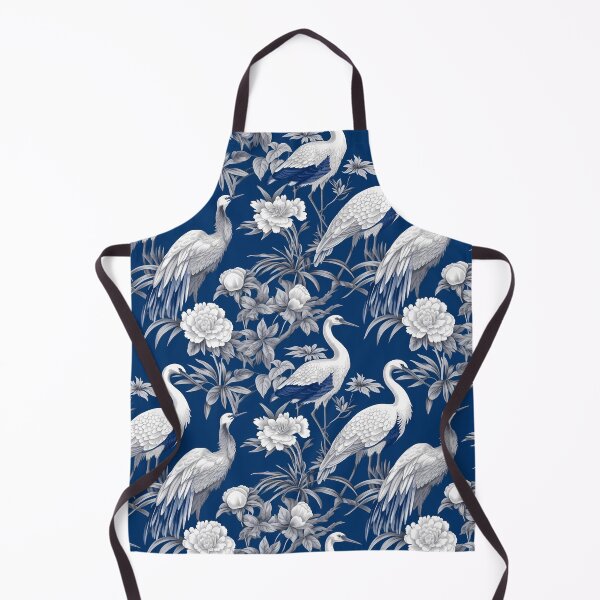Item preview, Blue and White Chinoiserie designed and sold by YourPattern.