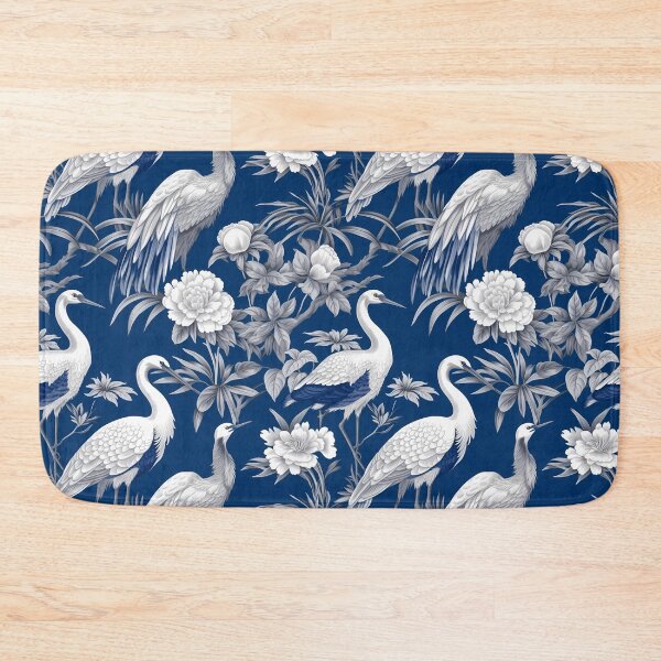 Item preview, Blue and White Chinoiserie designed and sold by YourPattern.