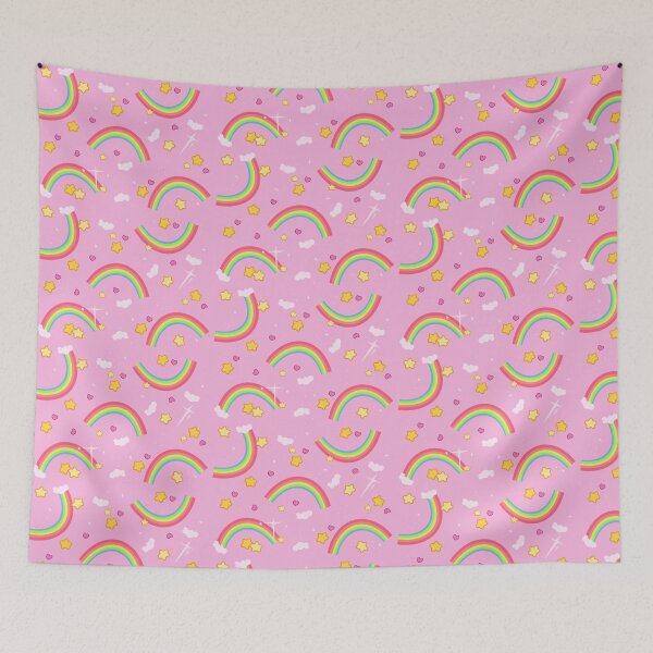 Item preview, Rainbow star pattern  designed and sold by LisaMichelleArt.