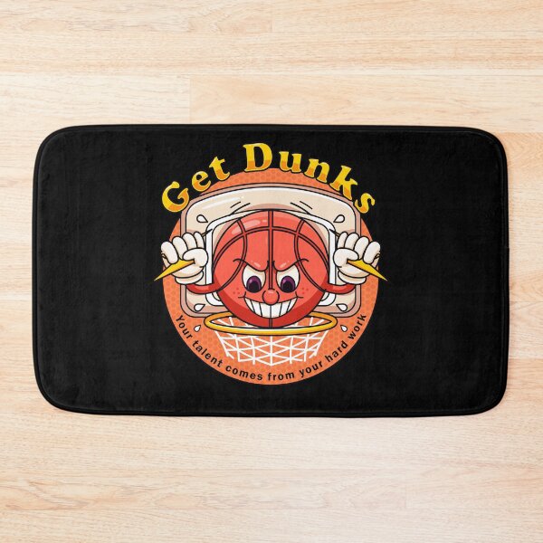Item preview, Get Dunks, the cartoon basketball mascot designed and sold by Kevyn Adha.