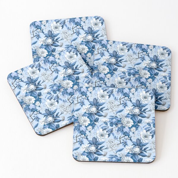 Item preview, Blue and White Chinoiserie designed and sold by YourPattern.