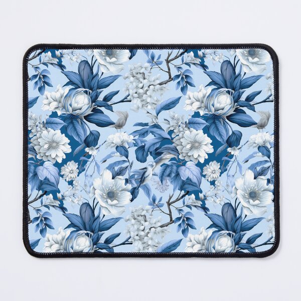 Item preview, Blue and White Chinoiserie designed and sold by YourPattern.
