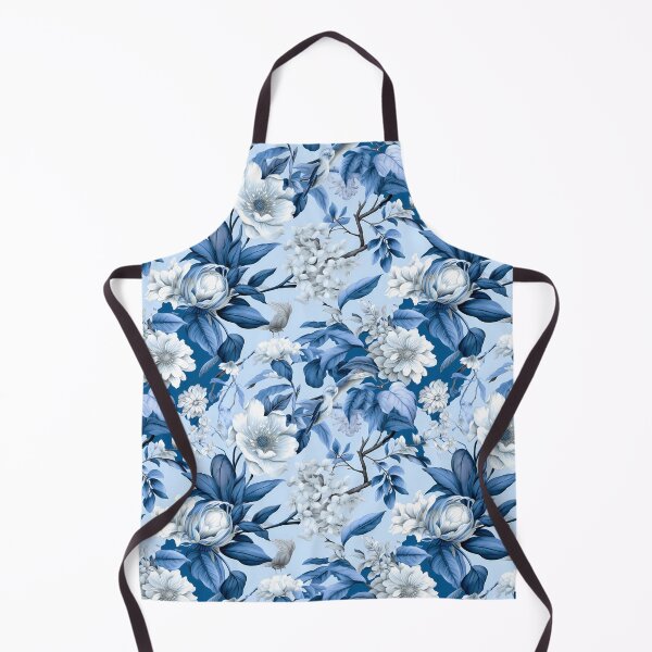 Item preview, Blue and White Chinoiserie designed and sold by YourPattern.