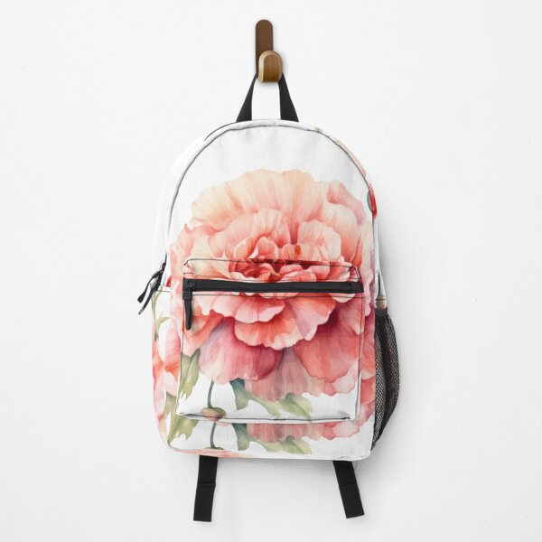 Item preview, carnation flower bouquet watercolor style designed and sold by ploen kongsuwan.